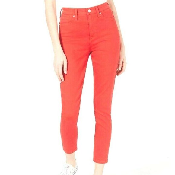 Celebrity Pink Juniors Red High Rise Colored Jeans - Picture 1 of 1